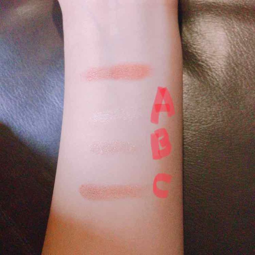 ラスティンググロスリップ/CEZANNE/口紅を使ったクチコミ（2枚目）