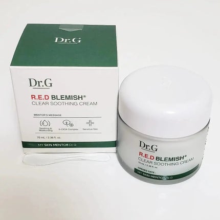 レッドブレミッシュ クリアスージングクリーム/Dr.G/フェイスクリームを使ったクチコミ(1枚目)