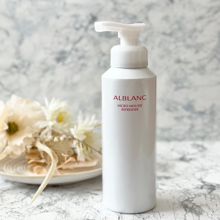 マイクロムース リフレッシャー/ALBLANC/泡洗顔を使ったクチコミ(3枚目)