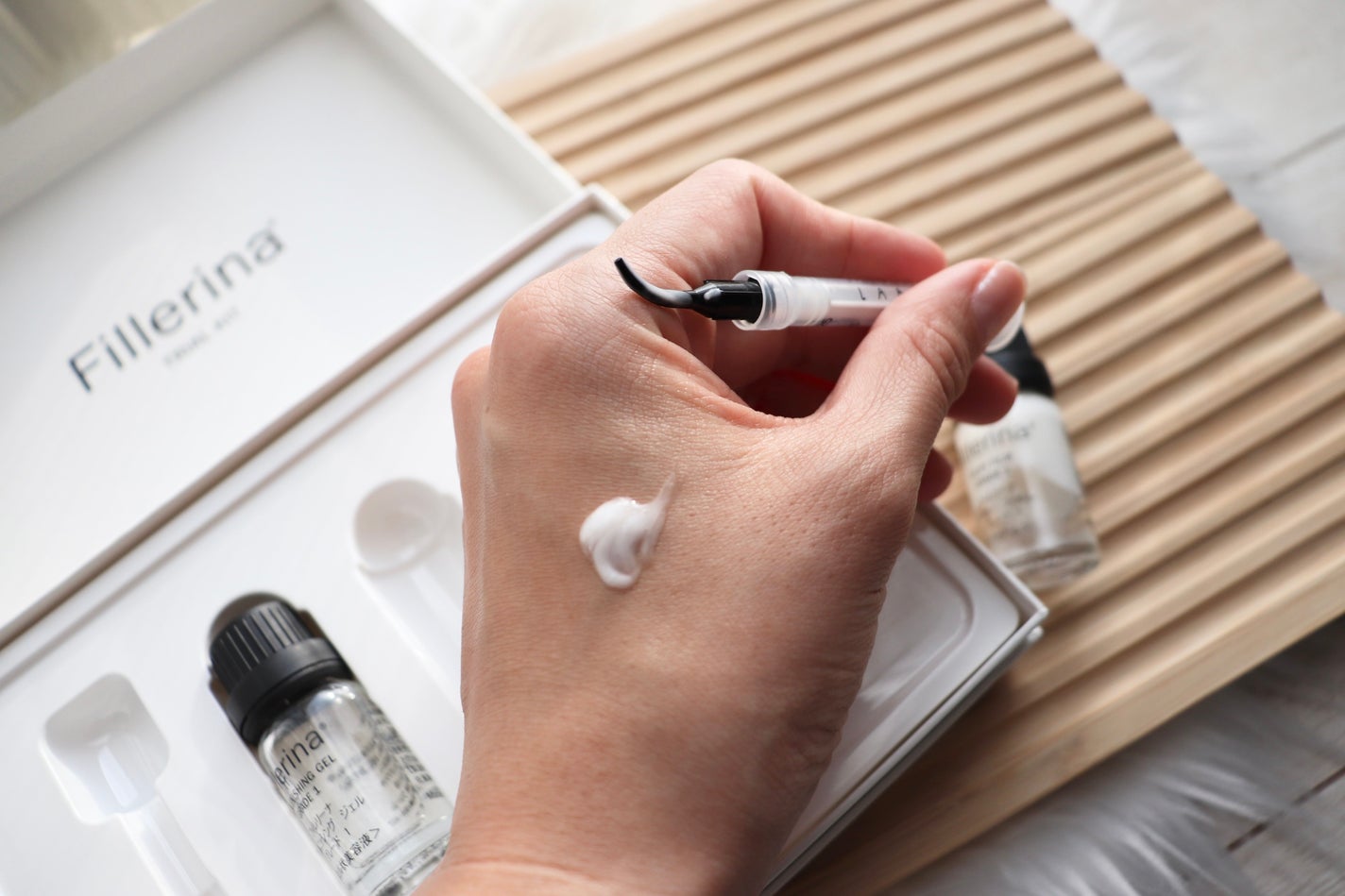 リプレニッシング トリートメント グレード 1/Fillerina/スキンケアキットを使ったクチコミ(3枚目)