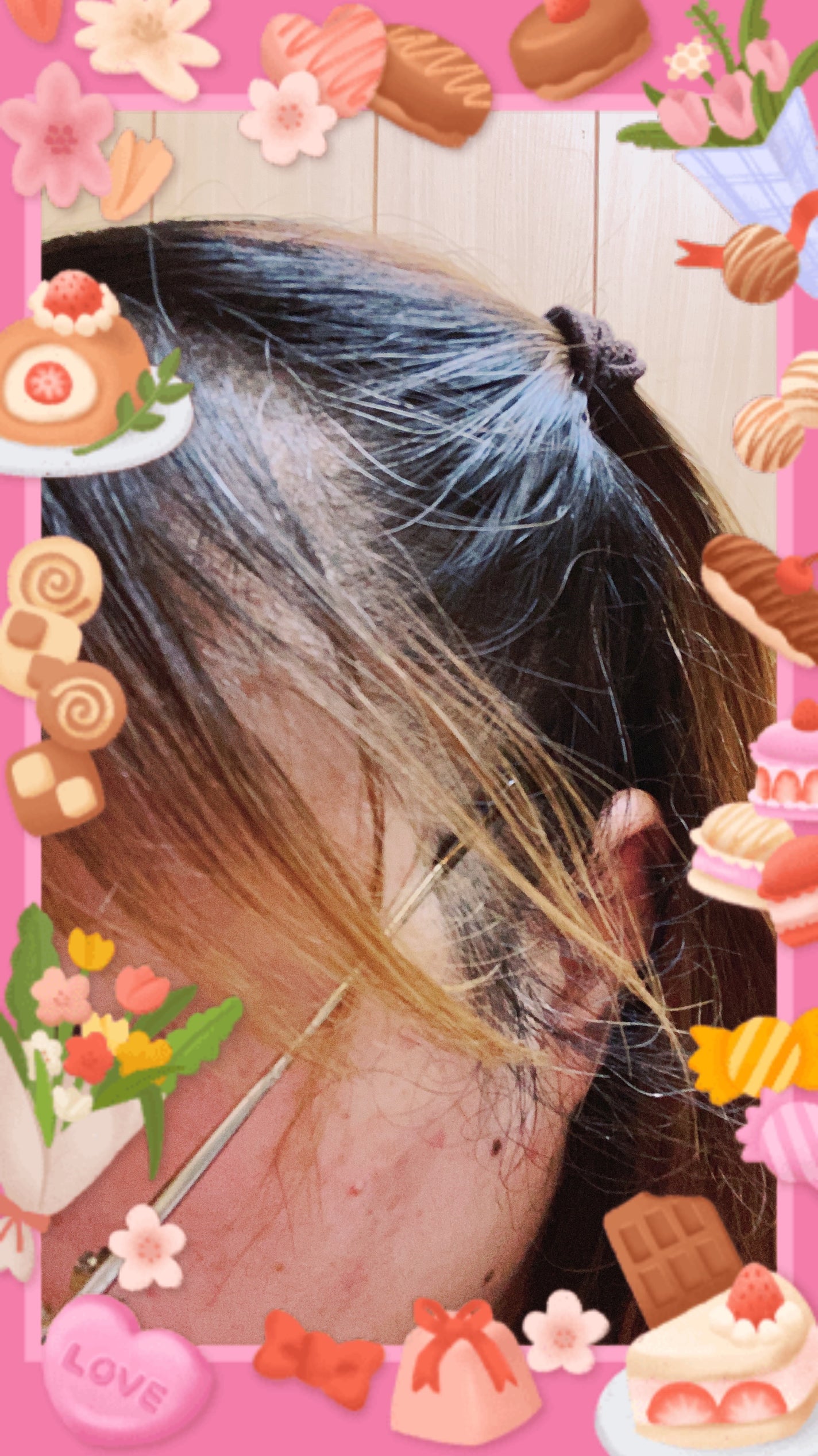 ヘアメイクパウダー/CEZANNE/ヘアケア・スタイリングを使ったクチコミ(2枚目)