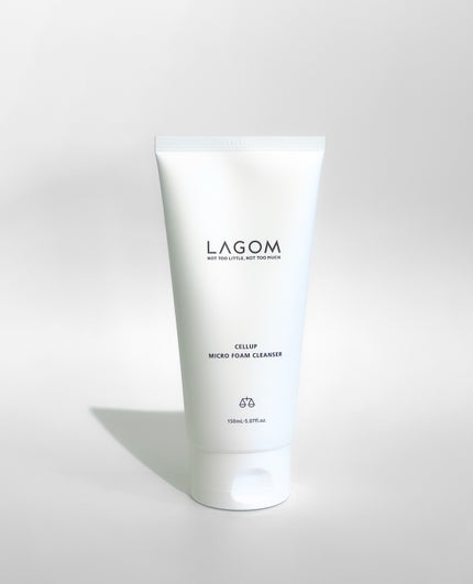 マイクロフォーム クレンザー(夜用洗顔)/LAGOM /クレンジングクリームを使ったクチコミ(2枚目)