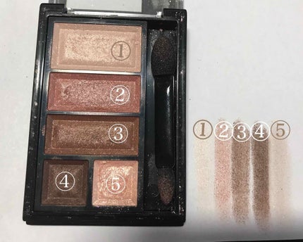 ショコラスウィート アイズ/リンメル ロンドン/アイシャドウパレットを使ったクチコミ(3枚目)