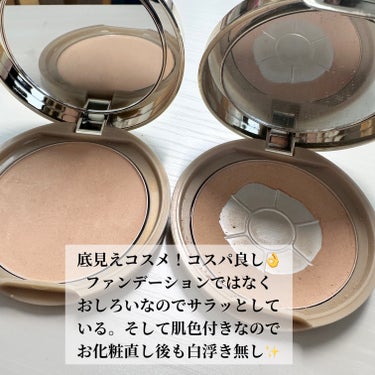 マシュマロフィニッシュパウダー MB マットベージュオークル（旧パッケージ）/キャンメイク/プレストパウダーを使ったクチコミ（1枚目）