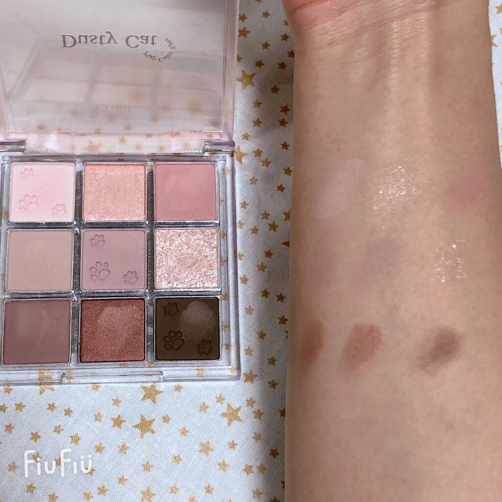 マイフェイブムードアイパレット 9カラー/HOLIKA HOLIKA/アイシャドウパレットを使ったクチコミ(5枚目)