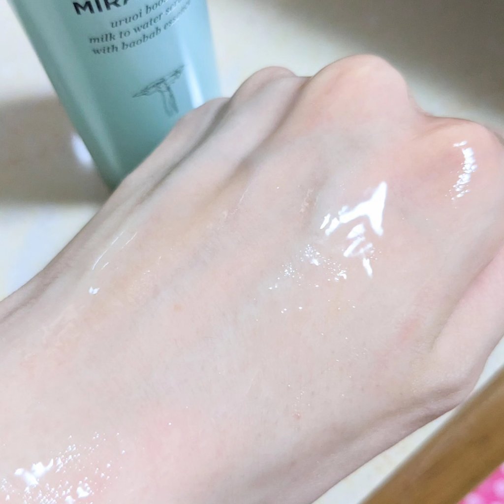 ミラクルズ うるおいブーストミルクウォーターセラム/パンテーン/アウトバストリートメントを使ったクチコミ（3枚目）