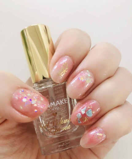 ジェルボリュームトップコート/キャンメイク/ネイルトップコートを使ったクチコミ(1枚目)