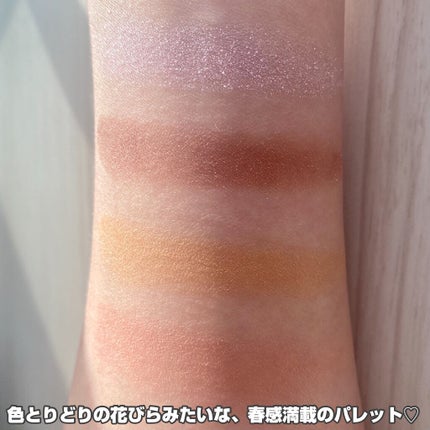 ミネラルクラッシィシャドー/エトヴォス/アイシャドウパレットを使ったクチコミ(5枚目)
