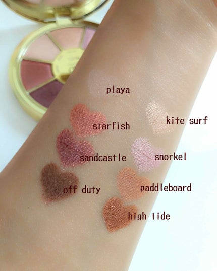 rainforest of the sea eyeshadow palette /tarte/アイシャドウパレットを使ったクチコミ(2枚目)