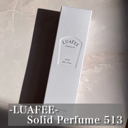 ソリッド パフューム ホワイトアプリコット/LUAFEE/練り香水を使ったクチコミ(2枚目)