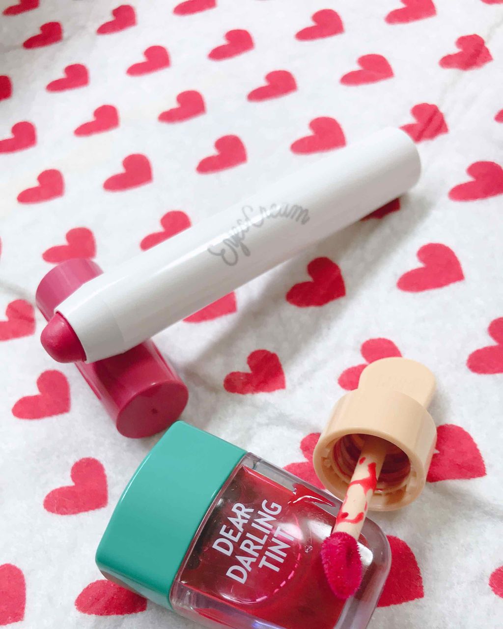 EYESCREAM クレヨンチーク＆リップ/アイスクリーム/ジェル・クリームチークを使ったクチコミ（2枚目）