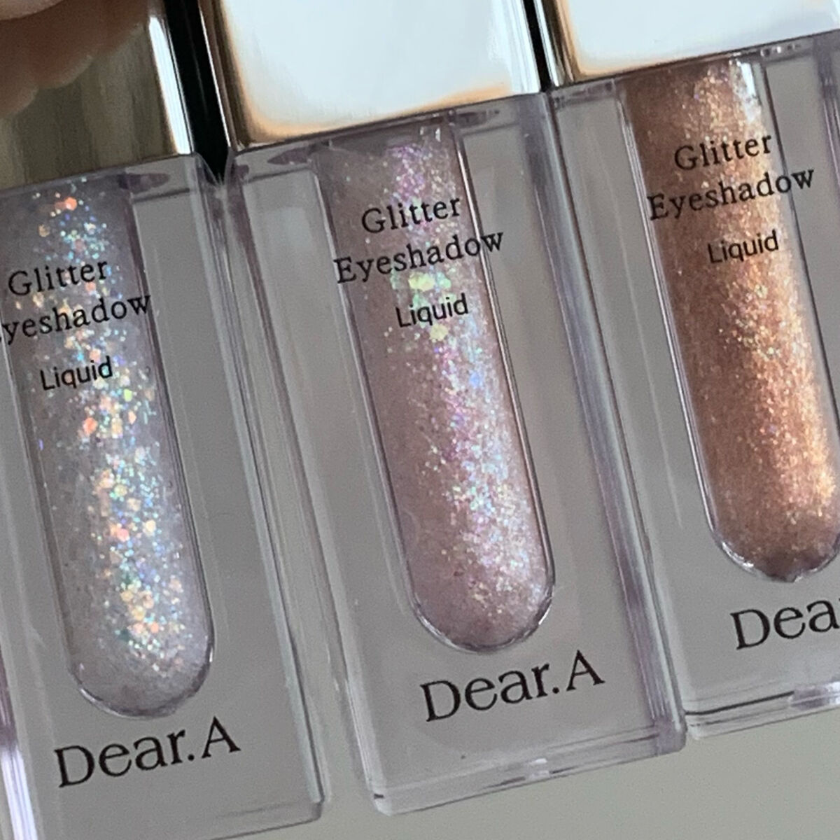 グリッターアイシャドウ/Dear.A/グリッターを使ったクチコミ（2枚目）