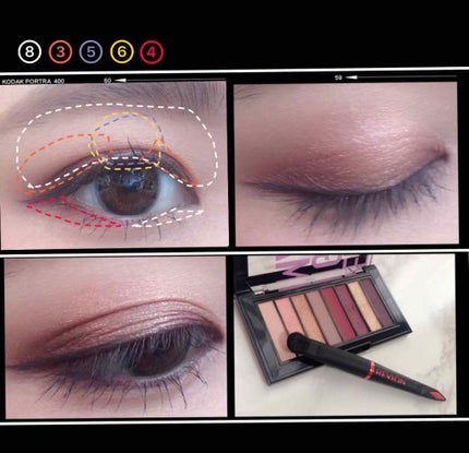 カラーステイ ルックス ブック パレット/REVLON/アイシャドウパレットを使ったクチコミ(3枚目)