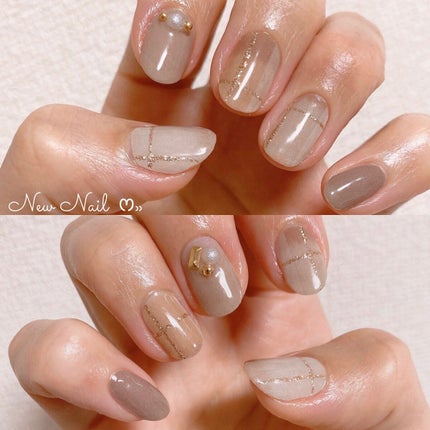 ジェルネイルシール/DAISO/ネイルシールを使ったクチコミ(1枚目)