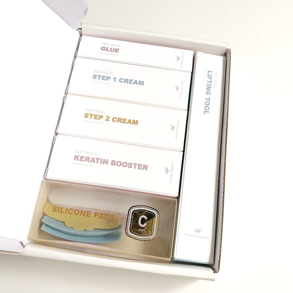 セルフまつ毛パーマキット/シルキーロールズ/その他キットセットを使ったクチコミ（3枚目）