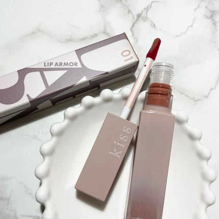 リップアーマー/KiSS/口紅を使ったクチコミ(1枚目)