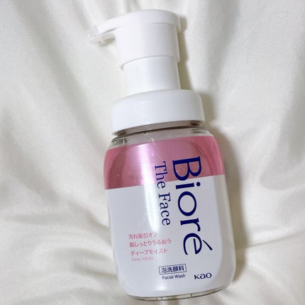 ビオレ ザフェイス 泡洗顔料 ディープモイスト/ビオレ/泡洗顔を使ったクチコミ(2枚目)