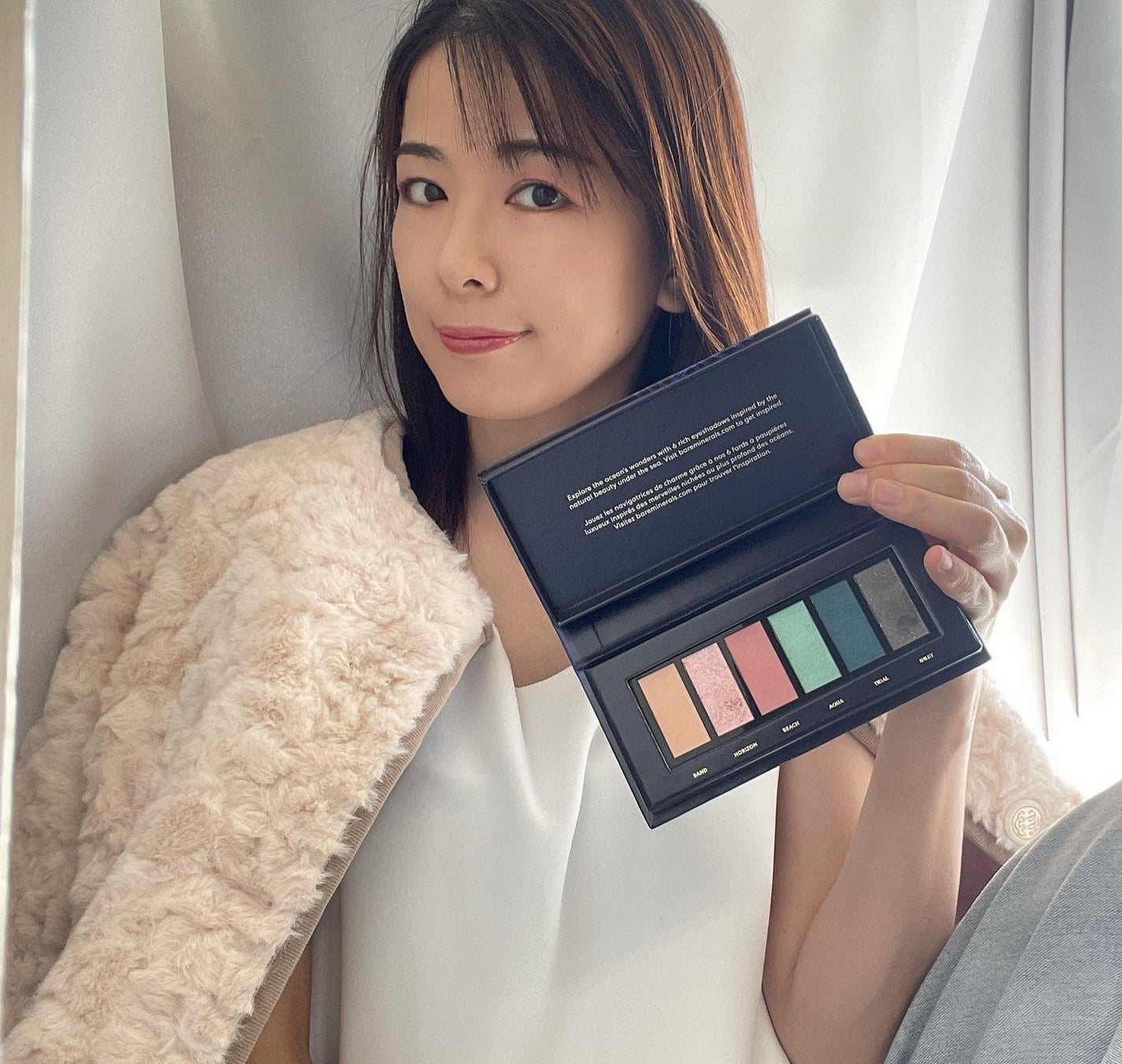 ミネラリスト オーシャン ワンダーズ アイシャドウ パレット/bareMinerals/アイシャドウパレットを使ったクチコミ(3枚目)