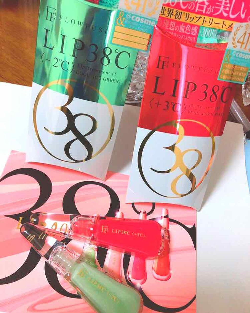 38°C / 99°F リップトリートメント (リップ美容液)/UZU BY FLOWFUSHI/リップケアを使ったクチコミ(1枚目)