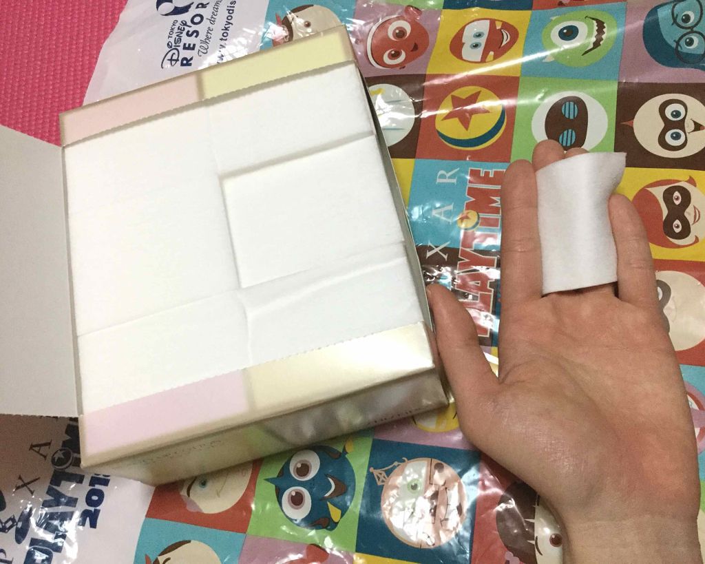 ビューティーアップコットン G/SHISEIDO/コットンを使ったクチコミ(2枚目)