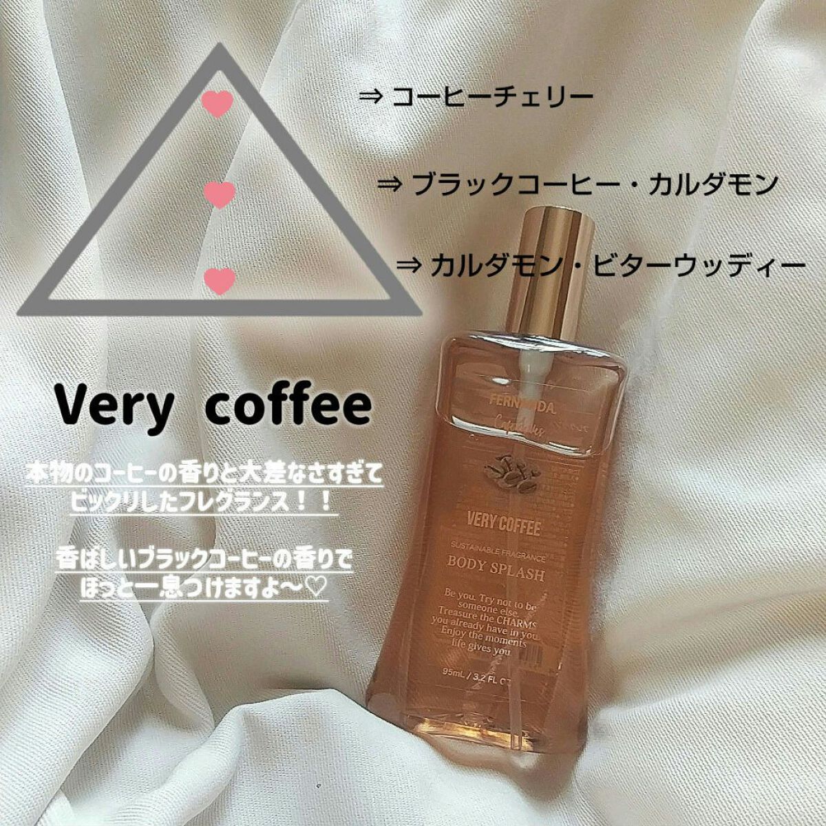 フレグランスボディスプラッシュ(ミルクティー)/フェルナンダ/香水(その他)を使ったクチコミ(3枚目)