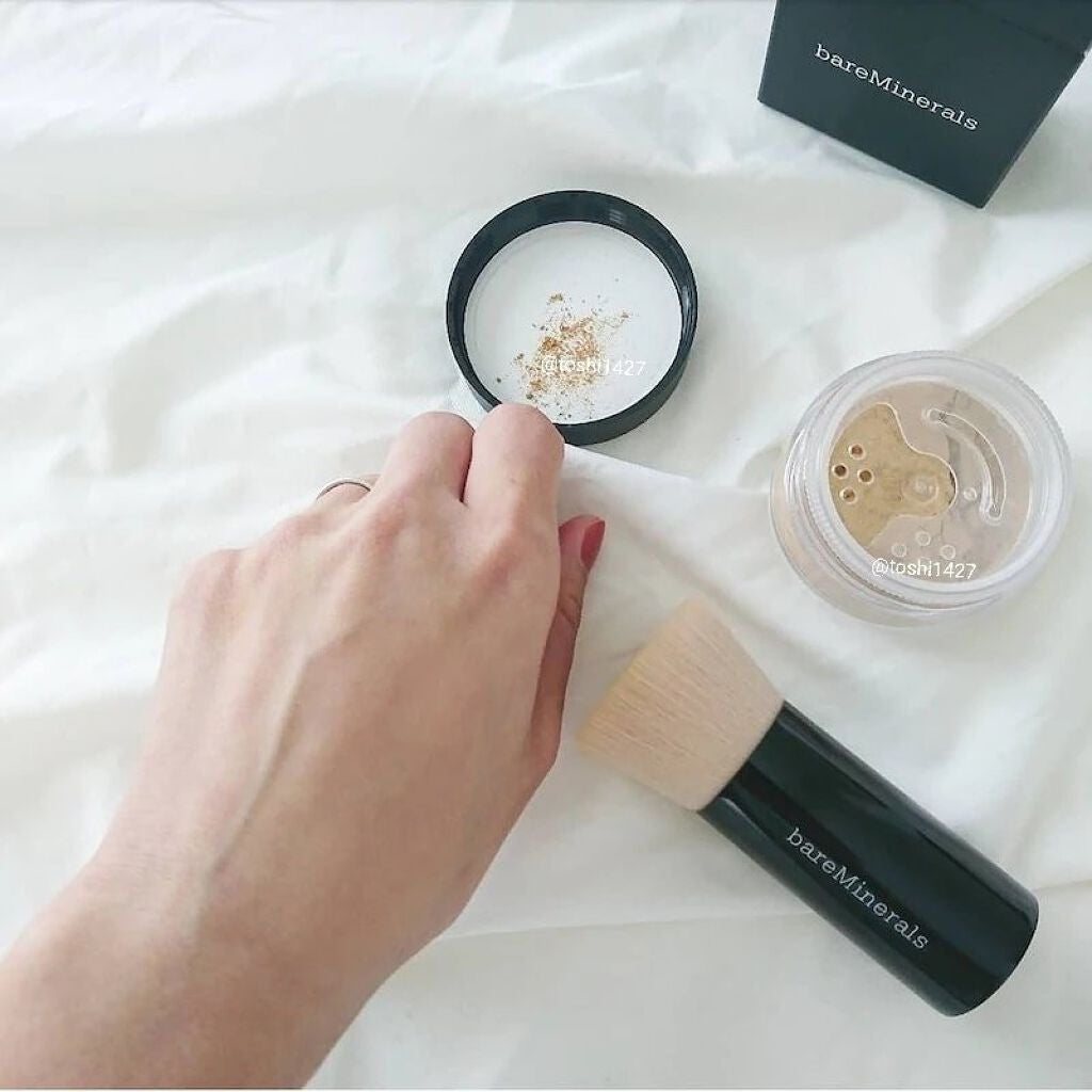 オリジナル ファンデーション(SPF15・PA++)/bareMinerals/パウダーファンデーションを使ったクチコミ(4枚目)