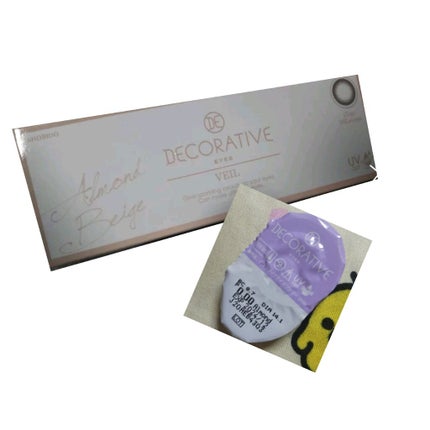 デコラティブアイズ ヴェール/Decorative Eyes/カラーコンタクトレンズを使ったクチコミ(2枚目)