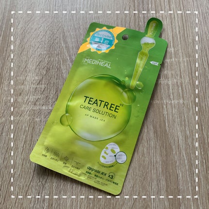 ティーツリーケアソリューション アンプルマスクJEX/MEDIHEAL/シートマスク・パックを使ったクチコミ(1枚目)