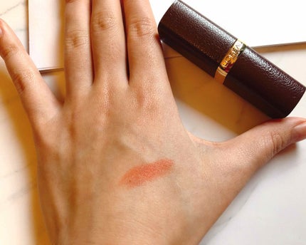 リュクスレザーコレクション/ロレアル パリ/口紅を使ったクチコミ(4枚目)