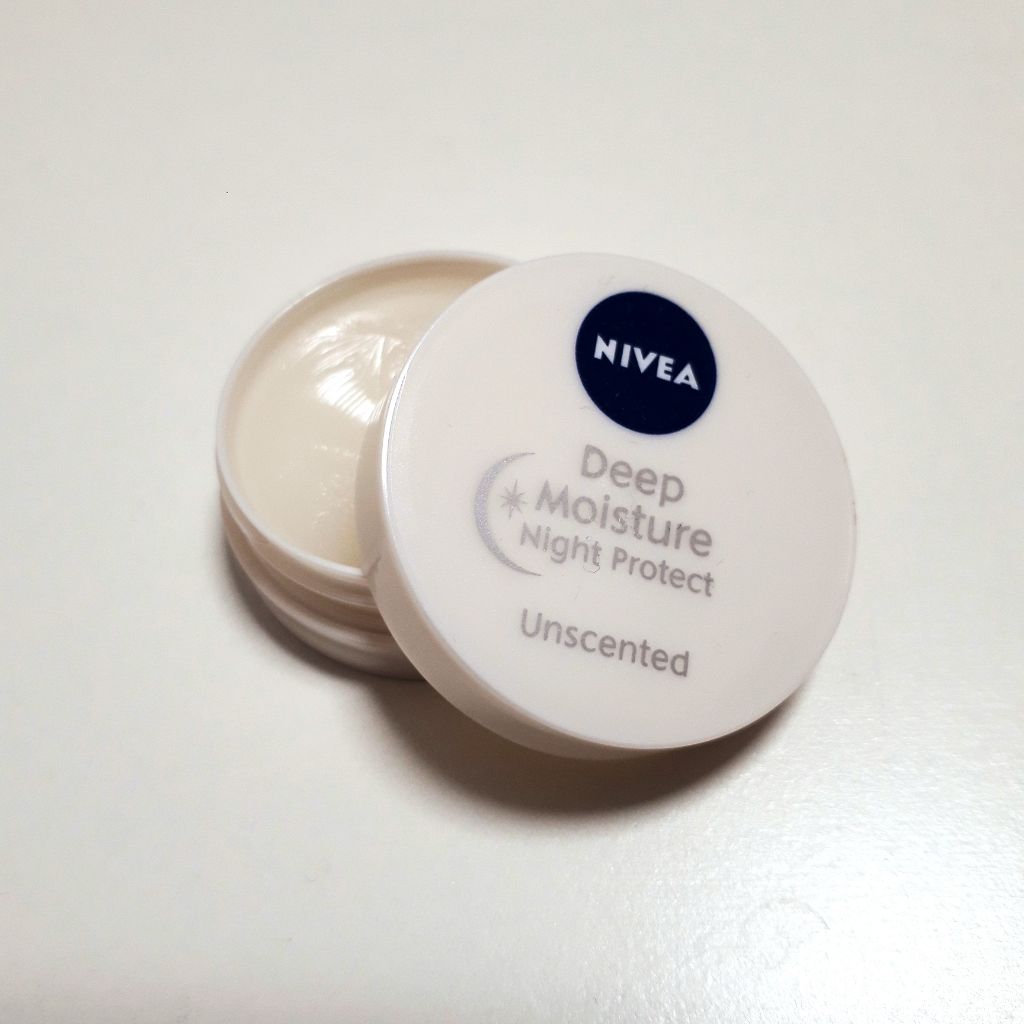 ディープモイスチャーナイトプロテクト　無香料/ニベア/リップマスクを使ったクチコミ（1枚目）