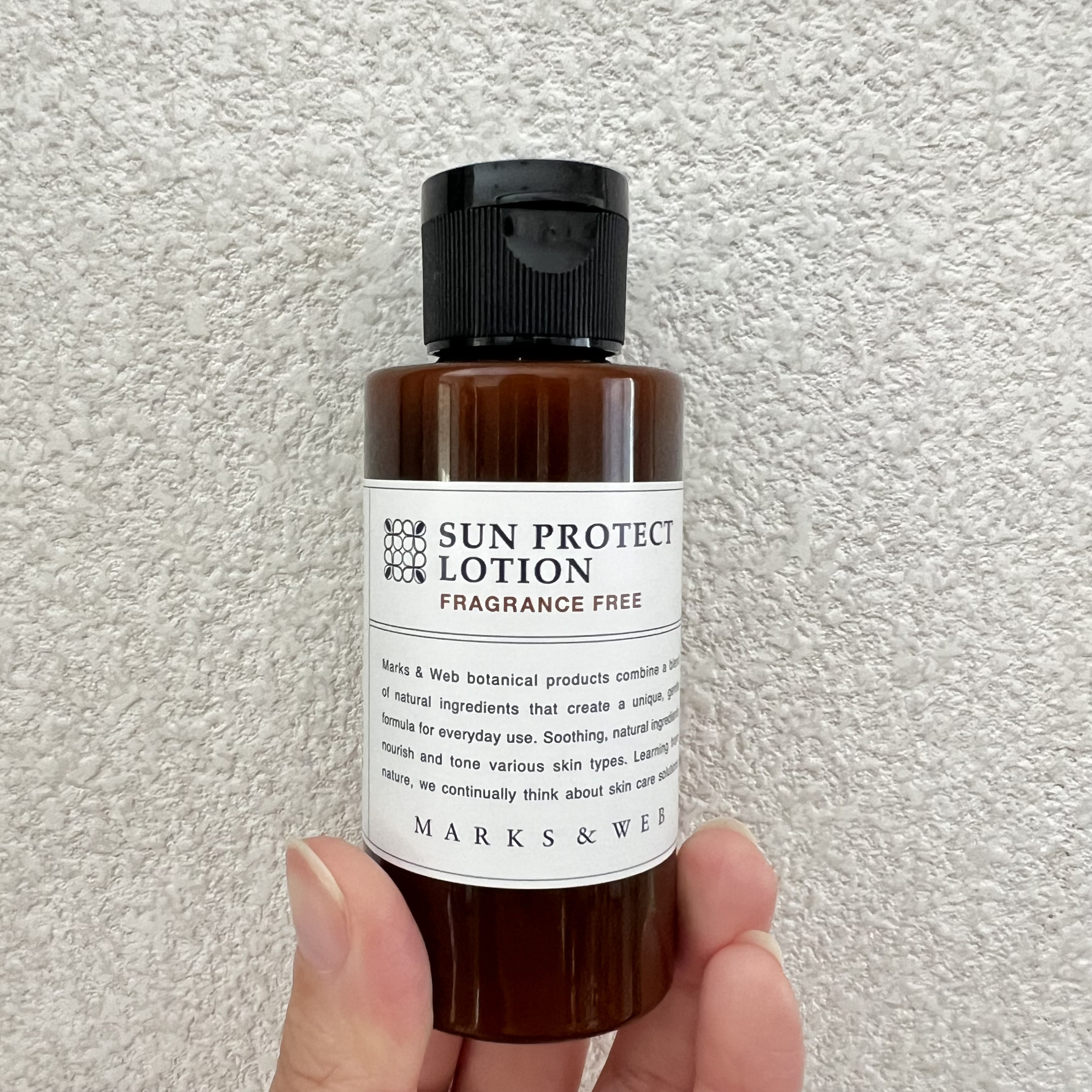 ハーバルサンプロテクトローション ラベンダー / ゼラニウム/MARKS&WEB/日焼け止めローションを使ったクチコミ（1枚目）