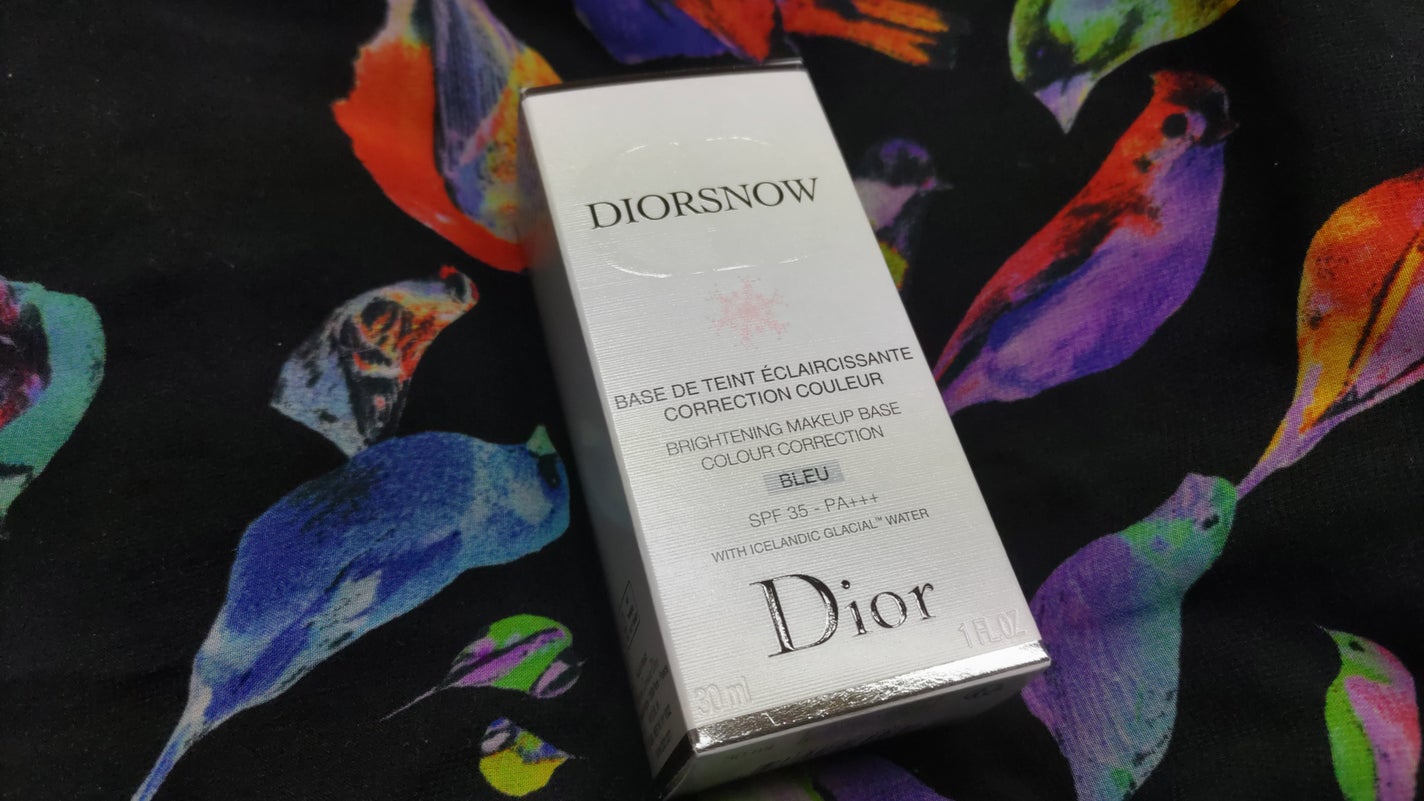 【旧】スノー メイクアップ ベース UV35 SPF35/PA+++/Dior/化粧下地を使ったクチコミ(5枚目)
