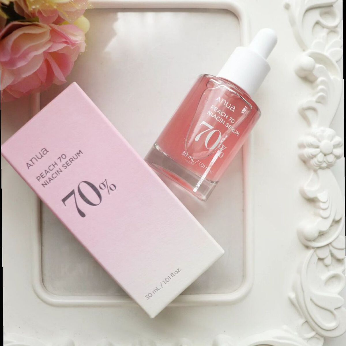 桃70%ナイアシンセラム/Anua/美容液を使ったクチコミ（1枚目）