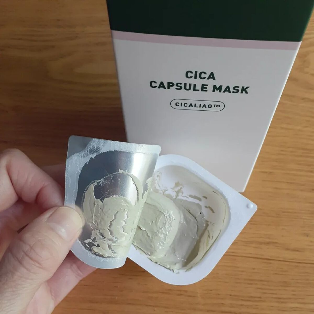 CICA カプセルマスク/VT/洗い流すパック・マスクを使ったクチコミ(2枚目)