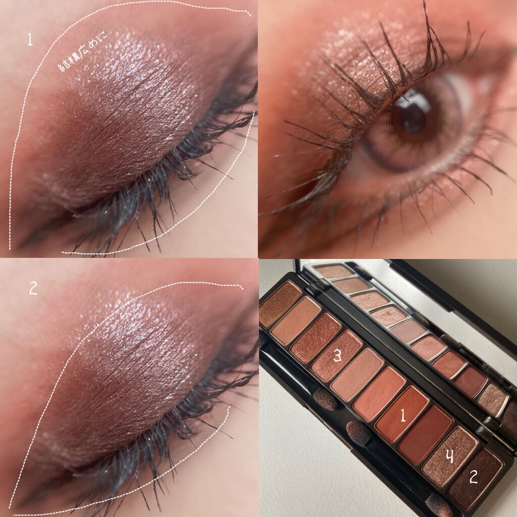 プレイカラー アイシャドウ/ETUDE/アイシャドウパレットを使ったクチコミ(2枚目)