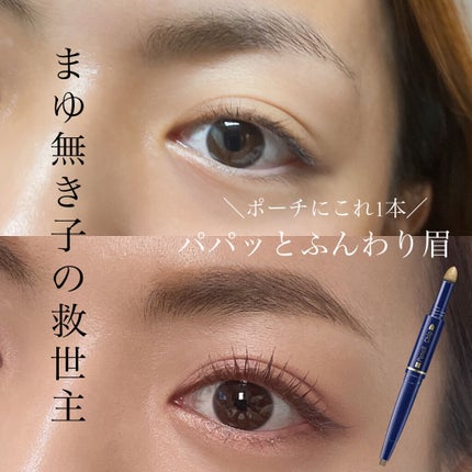 Wアイブロウ ペンシル&パウダー/media/パウダーアイブロウを使ったクチコミ(1枚目)