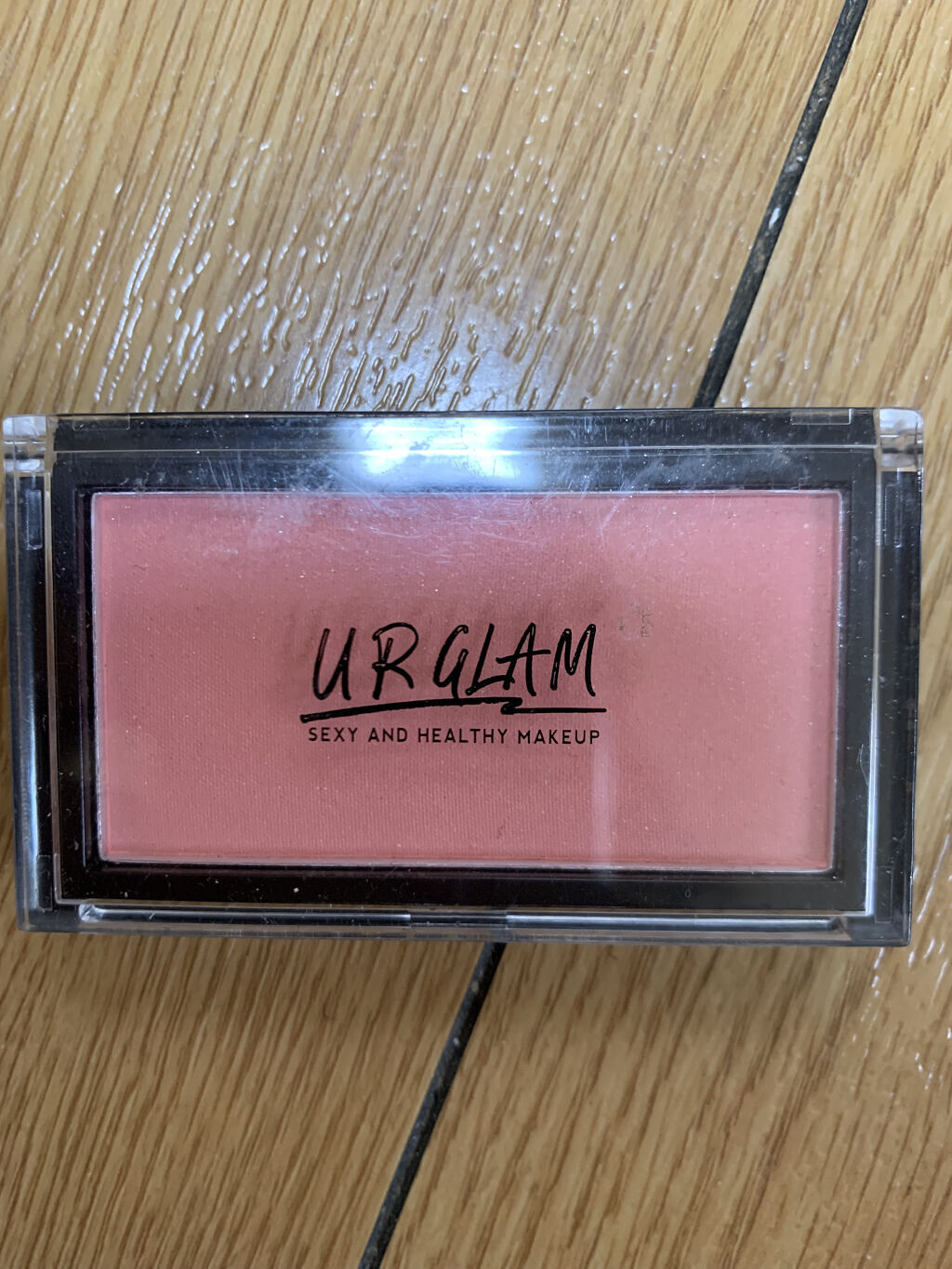 UR GLAM　DAILY CHEEK BLUSH ピンクベージュ/U R GLAM/パウダーチークを使ったクチコミ（1枚目）