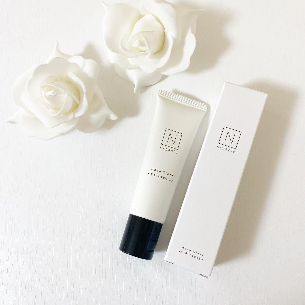 ベース クリアUVプロテクター/N organic/日焼け止めクリームを使ったクチコミ(1枚目)