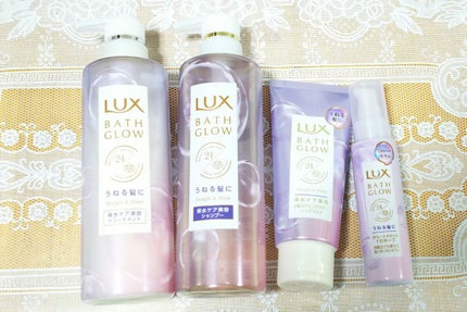 バスグロウ ストレート&シャイン シャンプー/トリートメント/LUX/市販シャンプーを使ったクチコミ(1枚目)