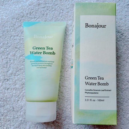 グリーンティーウォーターボム/Bonajour/フェイスクリームを使ったクチコミ(1枚目)