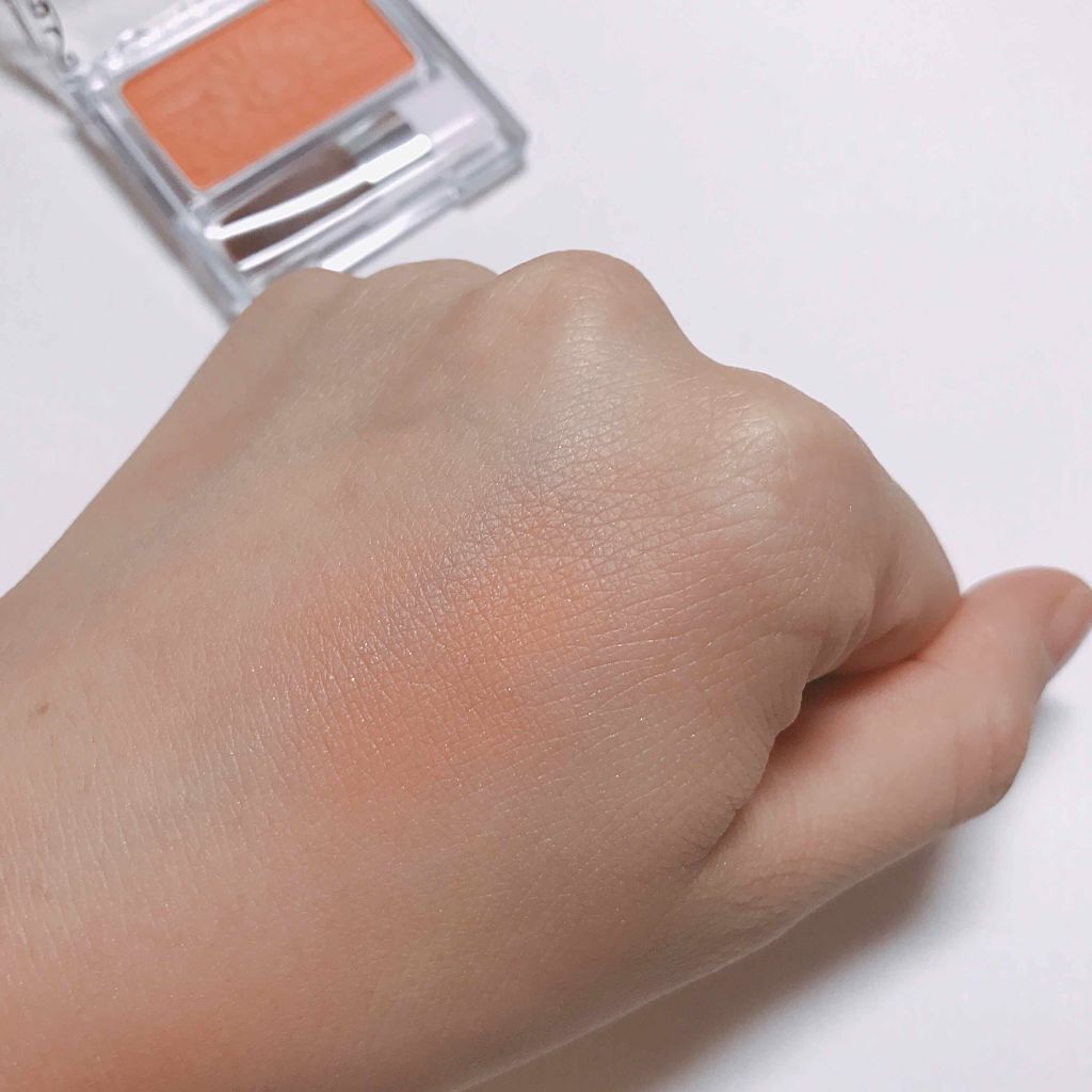 【旧品】パウダーチークス/キャンメイク/パウダーチークを使ったクチコミ(2枚目)