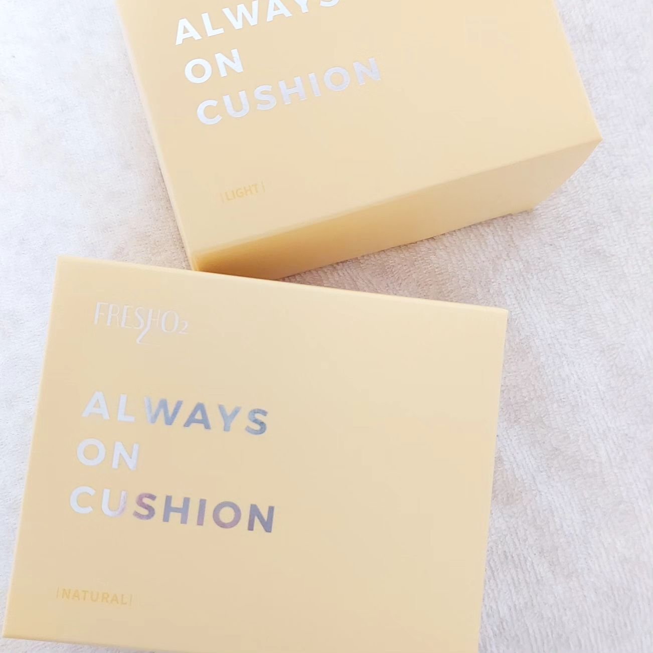 クラウドオールウェイズオン クッションファンデ ーション/FRESHO2/クッションファンデーションを使ったクチコミ（1枚目）