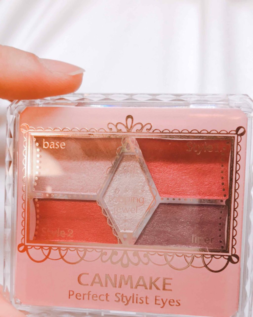 【旧品】パーフェクトスタイリストアイズ/キャンメイク/アイシャドウパレットを使ったクチコミ(1枚目)