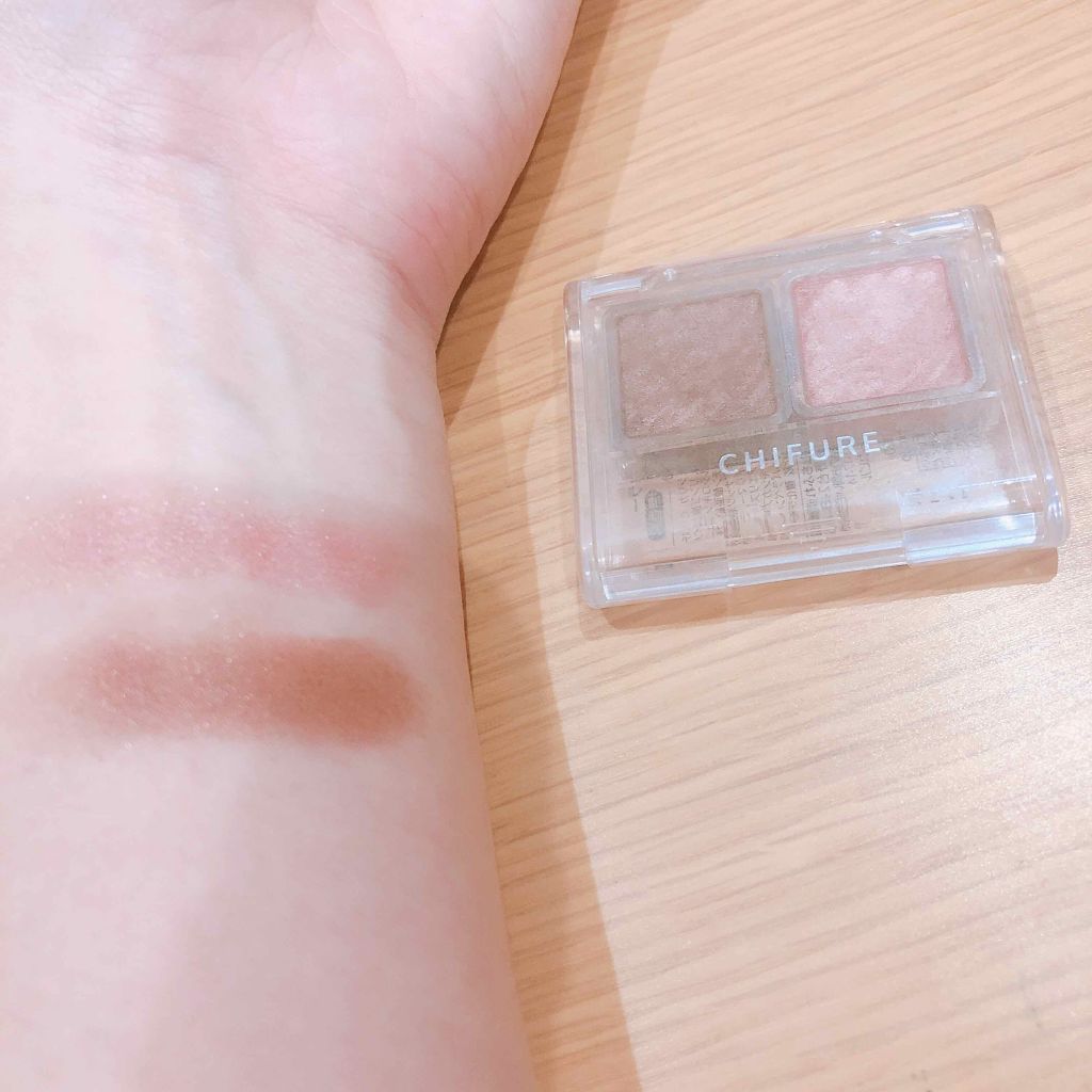 アイ カラー(チップ付)/ちふれ/アイシャドウパレットを使ったクチコミ(2枚目)
