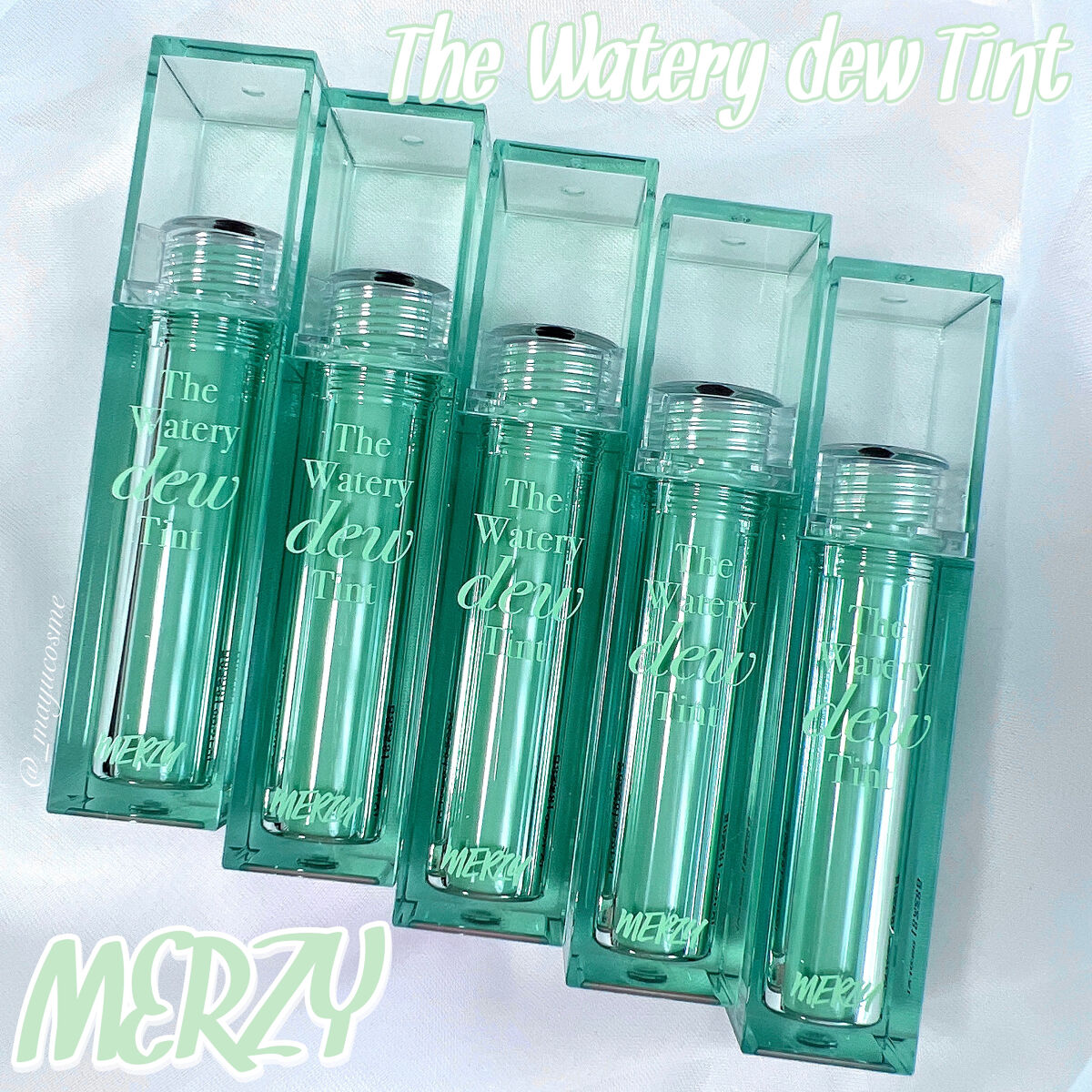 ザ ウォータリーデューティント/MERZY/リップティントを使ったクチコミ（1枚目）