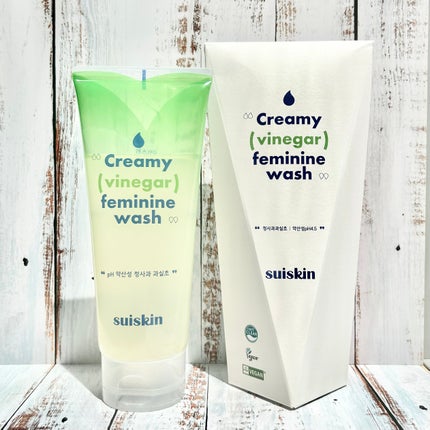 クリーミービネガーフェミニンウォッシュ/suiskin/ボディソープを使ったクチコミ(4枚目)