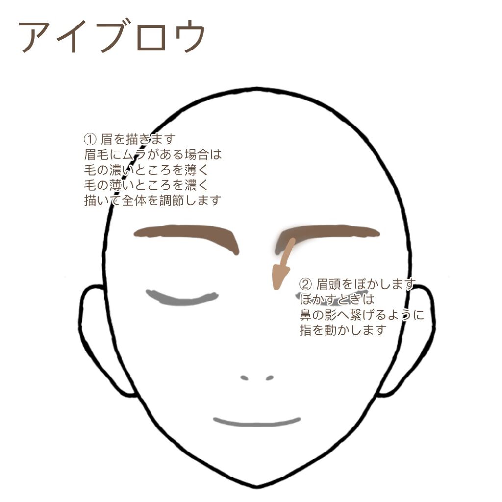 ブラシ付きアイブロウ繰り出し/CEZANNE/アイブロウペンシルを使ったクチコミ(3枚目)
