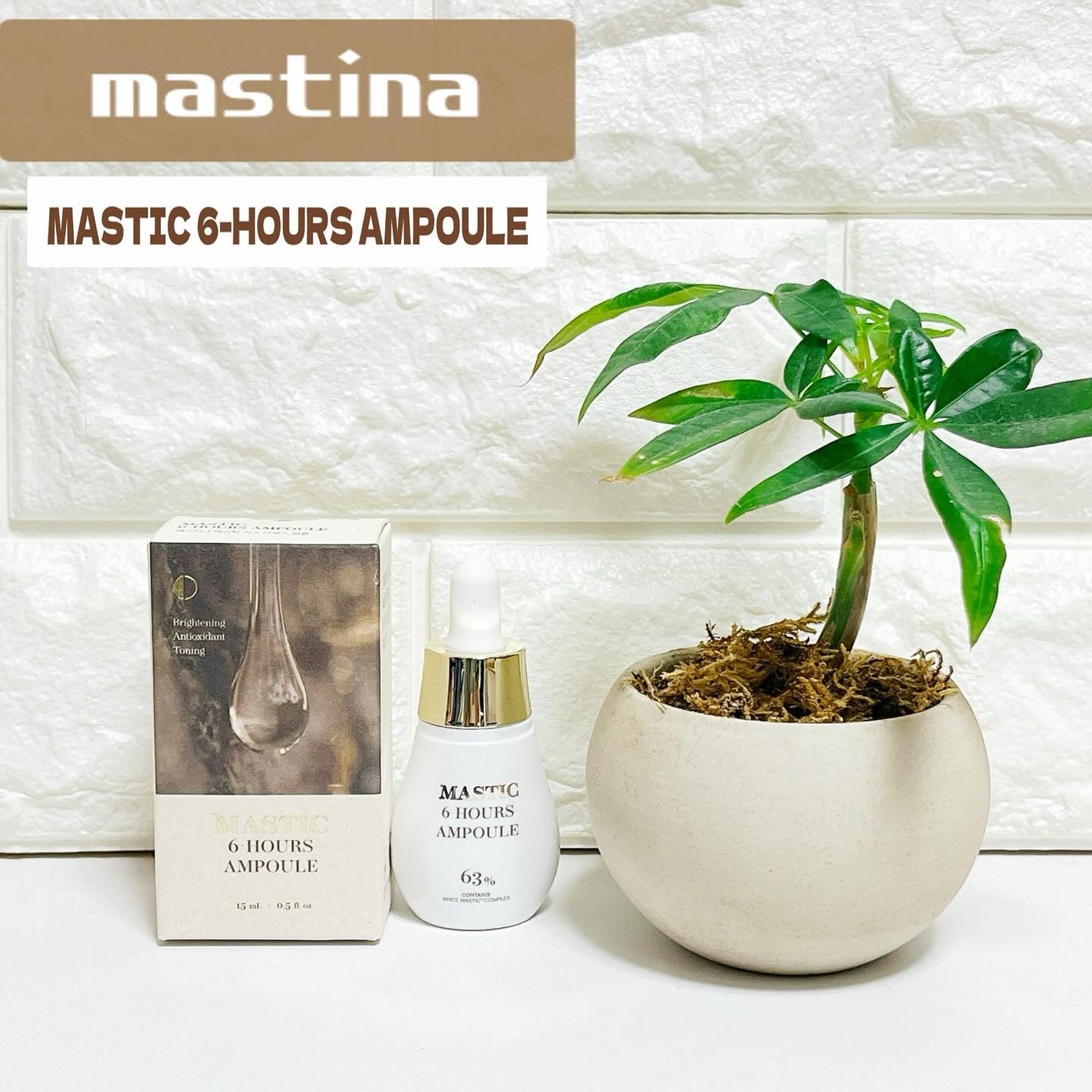 Mastic 6 Hours Ampoule /Mastina/美容液を使ったクチコミ(1枚目)