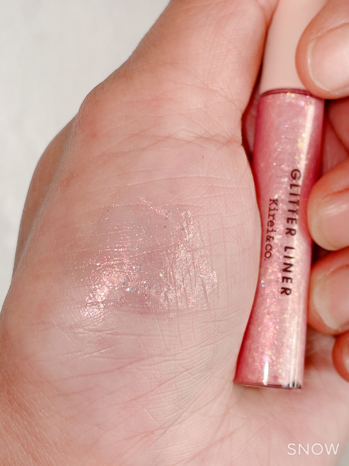 グリッターライナー/Kirei&co./グリッターを使ったクチコミ(2枚目)