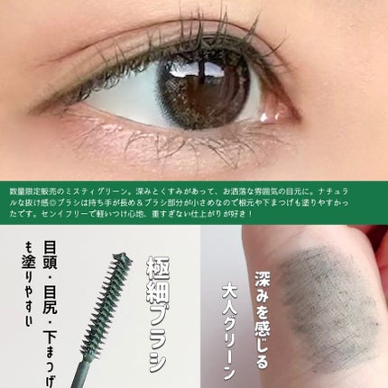 「塗るつけまつげ」自まつげ際立てタイプ/デジャヴュ/マスカラを使ったクチコミ(3枚目)